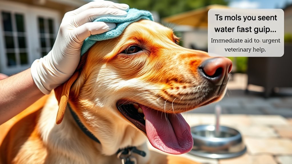 seek immediate veterinary help