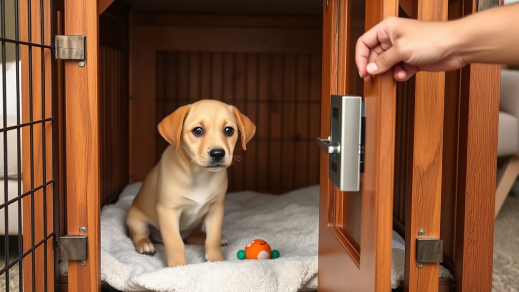 select appropriate comfortable crate