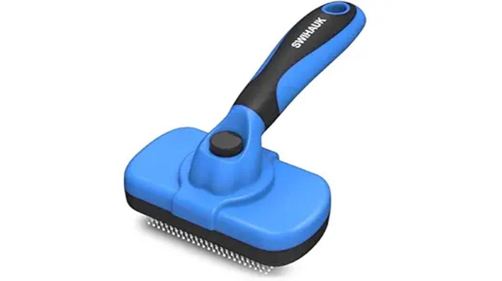 self cleaning pet brush
