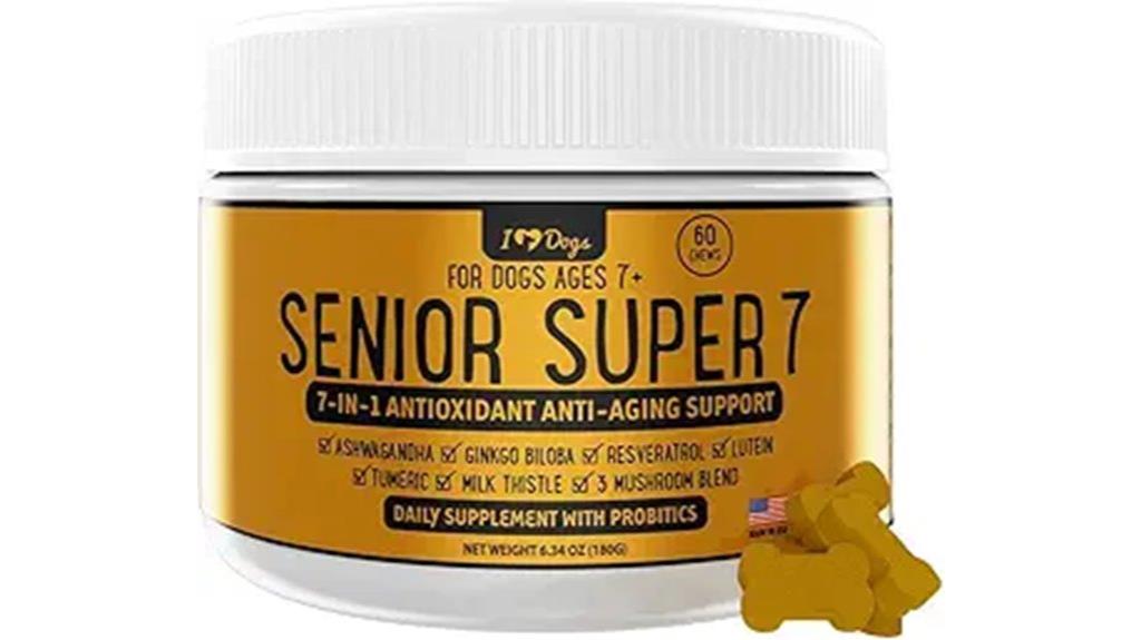 senior dog multivitamin supplement