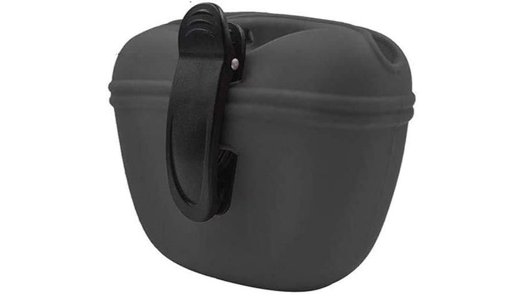 silicone dog treat pouch