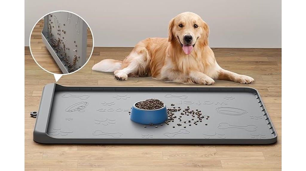 silicone pet feeding mat