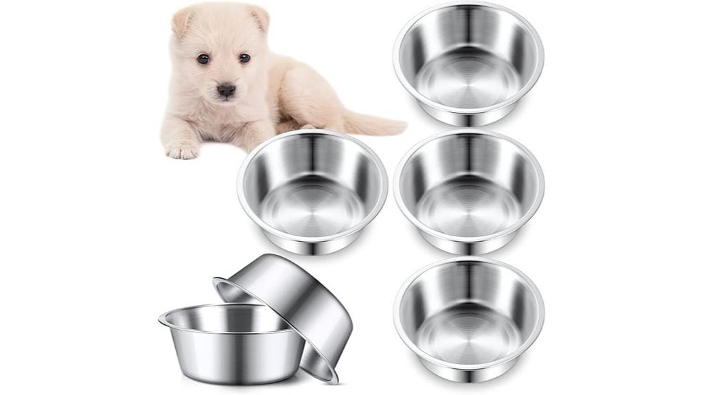 six pack stainless bowls