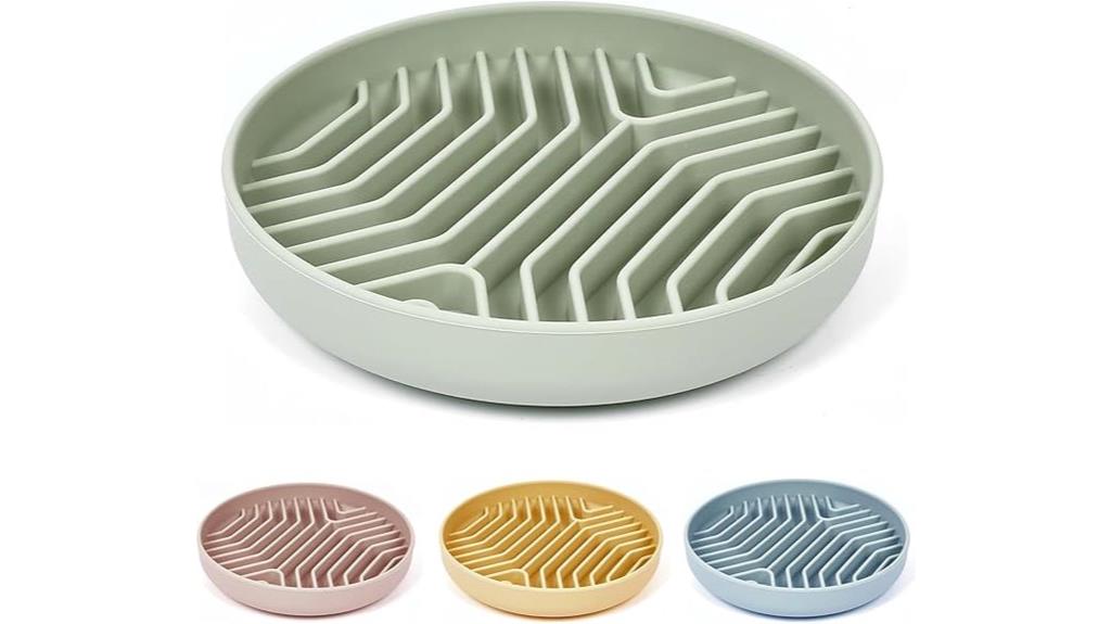 slow feeding bowls with suction