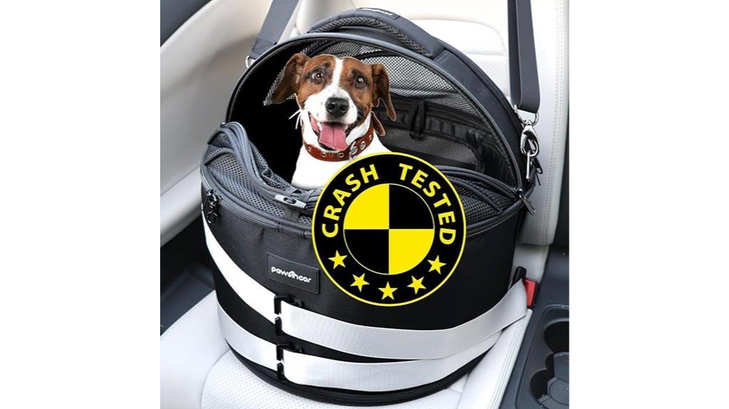 small dog crash tested seats