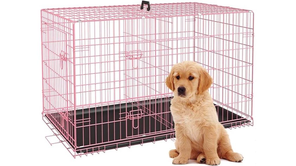small dog folding crates