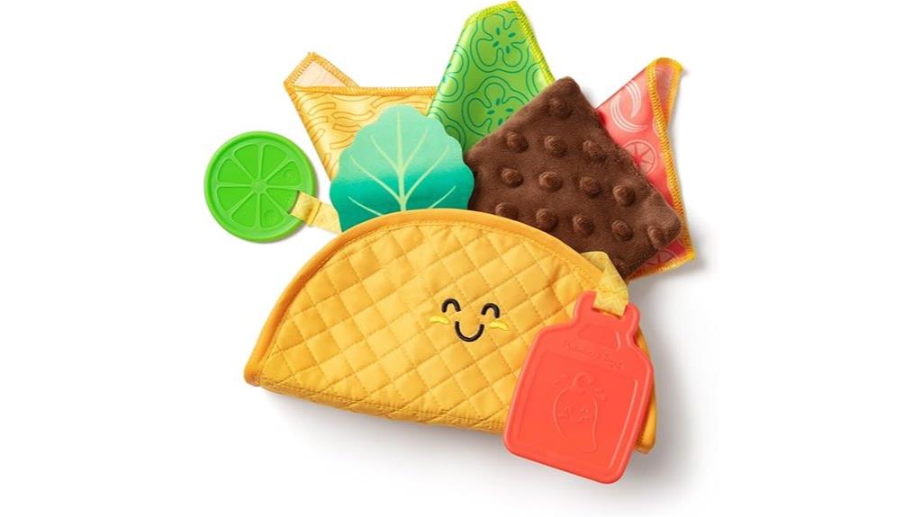soft infant taco toy