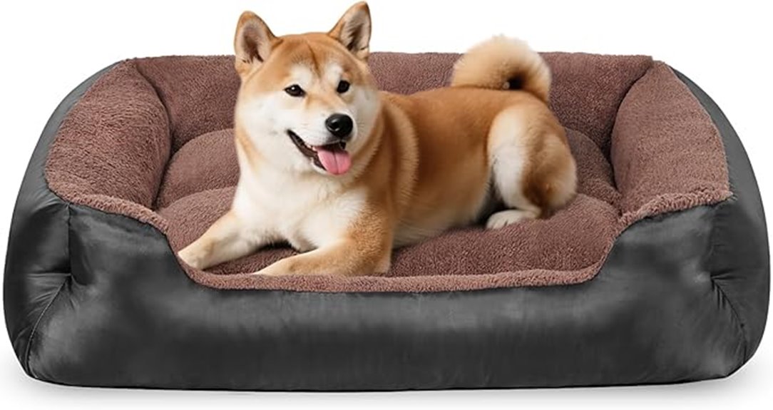 soft large dog bed