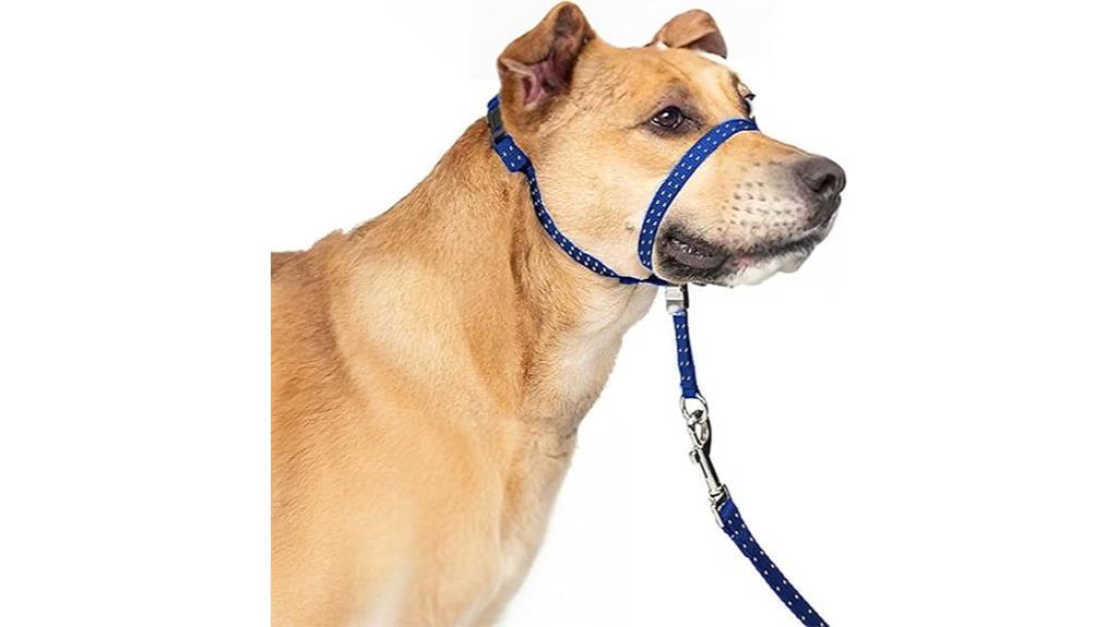 soft padded reflective headcollar