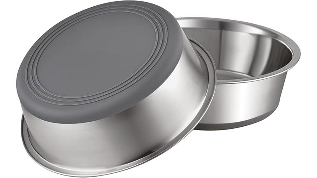 stainless steel dog bowls