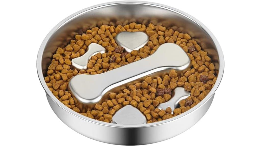 stainless steel slow feeder