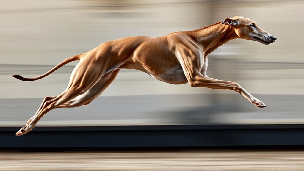 streamlined body and flexible tail
