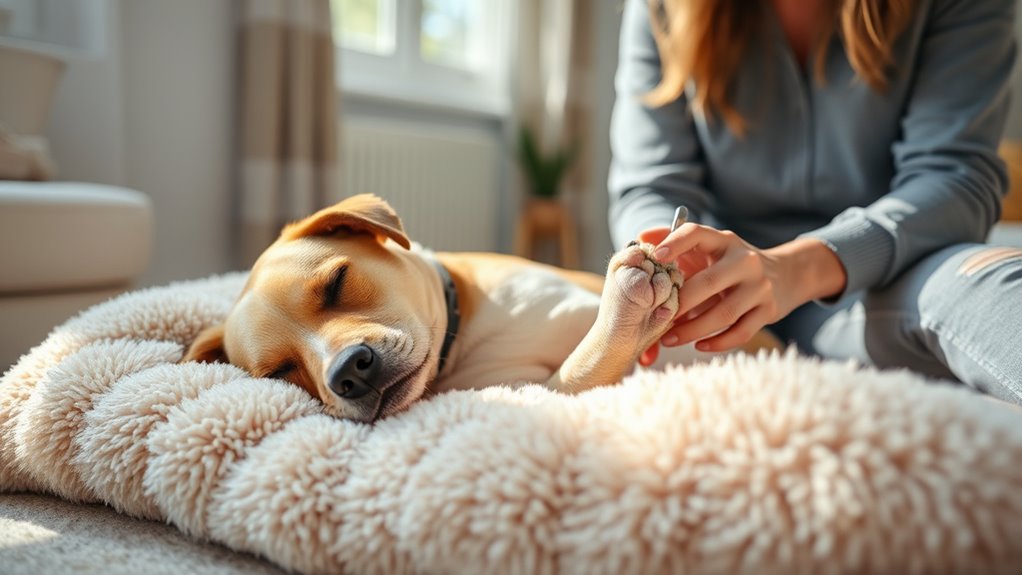 stress free nail trimming