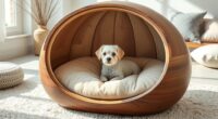 stylish small dog caves