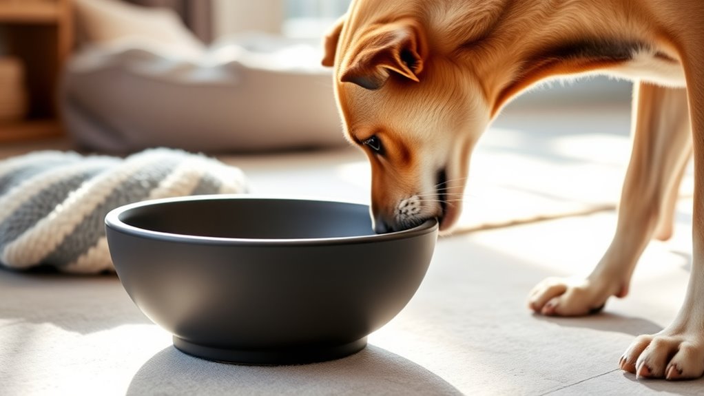 tilted bowls for flat faced dogs