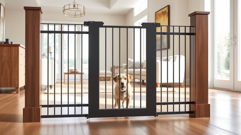 top adjustable pet gates