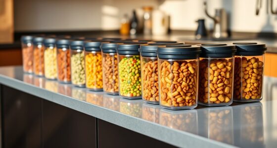 top airtight pet food containers