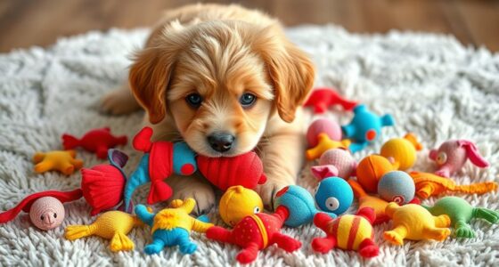 top crinkle puppy toys