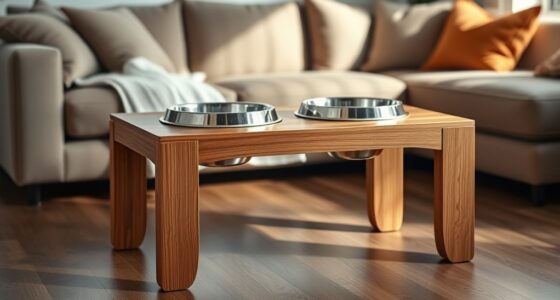 top elevated dog bowl stands