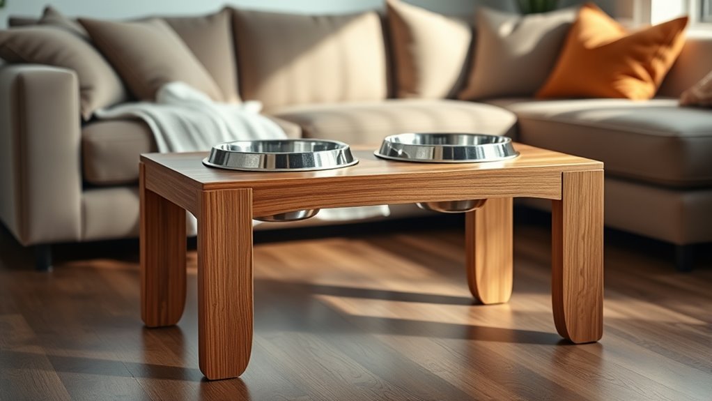 top elevated dog bowl stands