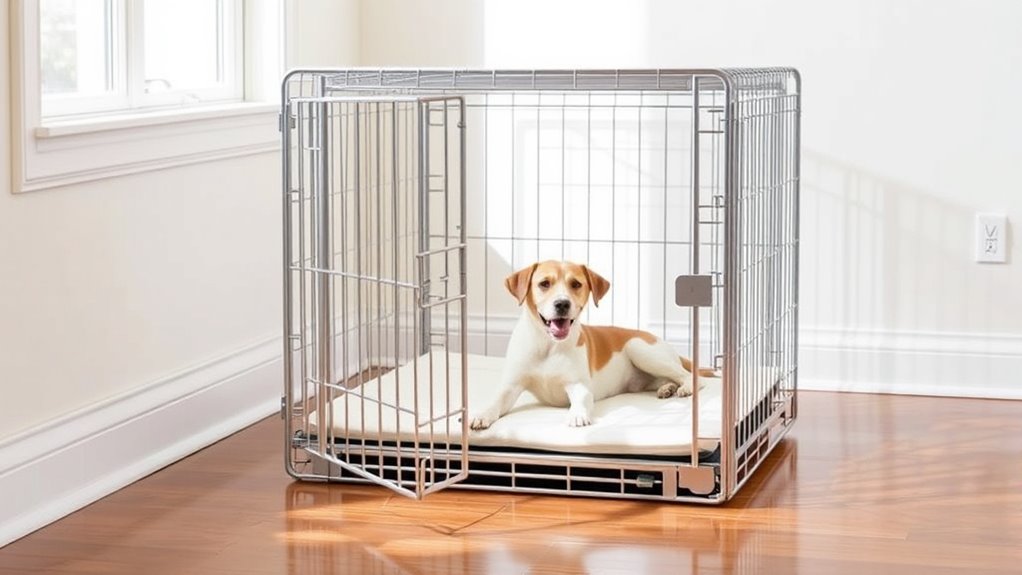 top folding dog crates