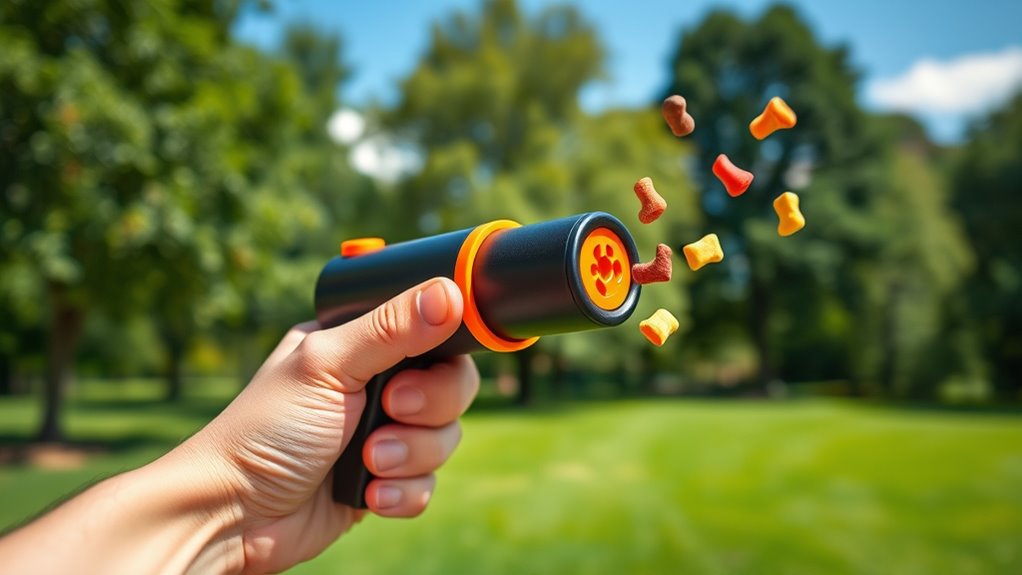 top hand held training treat launchers