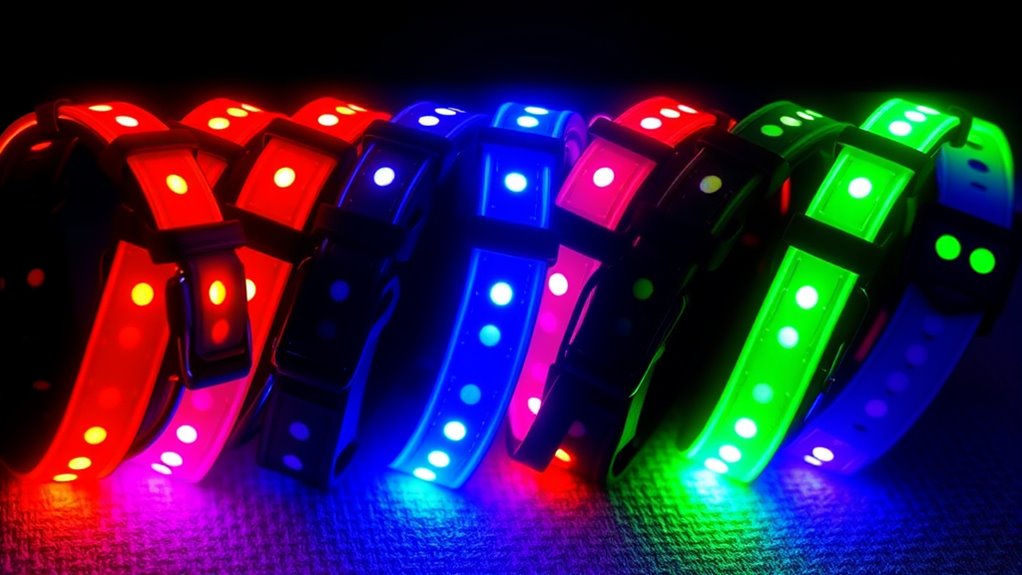 top led dog collars