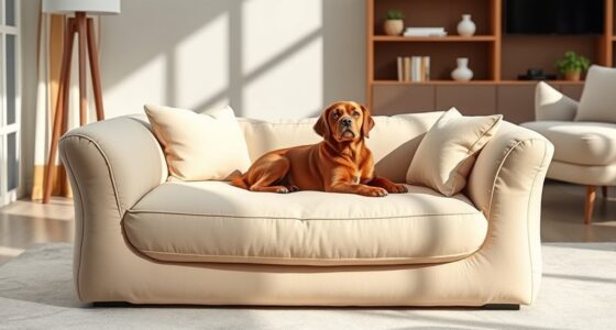 top memory foam dog sofas