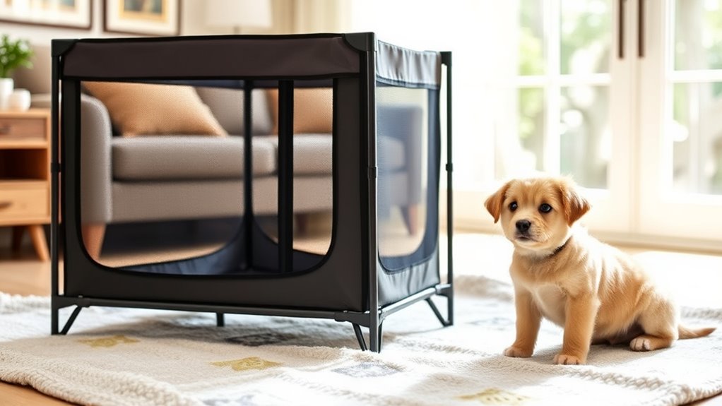 top portable puppy cots