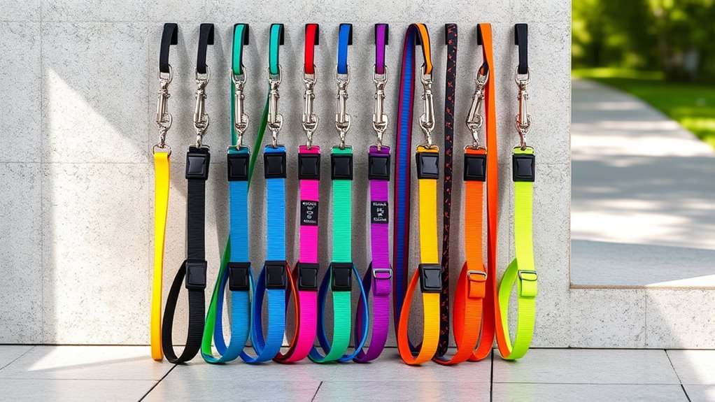top running dog leashes