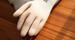 top short hair grooming gloves