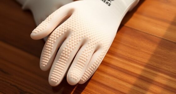 top short hair grooming gloves