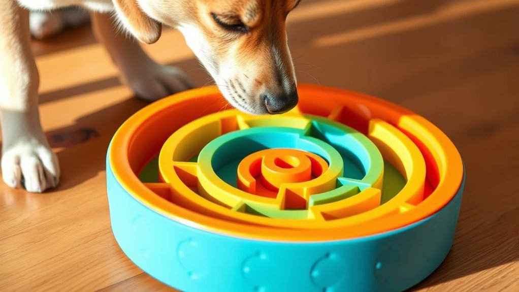 top slow feeder puzzle bowls