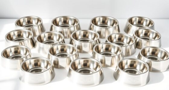 top stainless steel dog bowls
