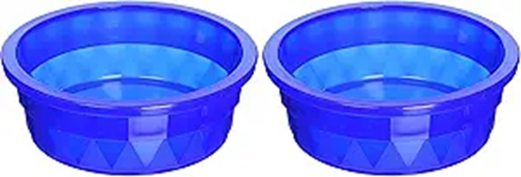 two pack translucent crock dishes