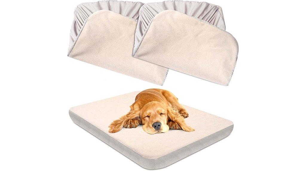 two waterproof dog covers
