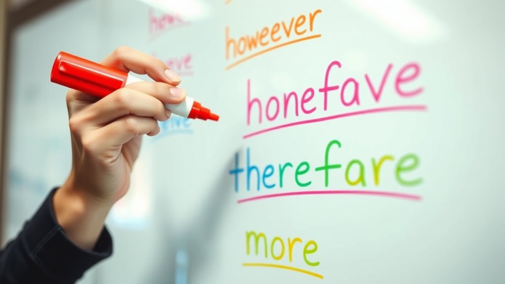 use transition markers effectively