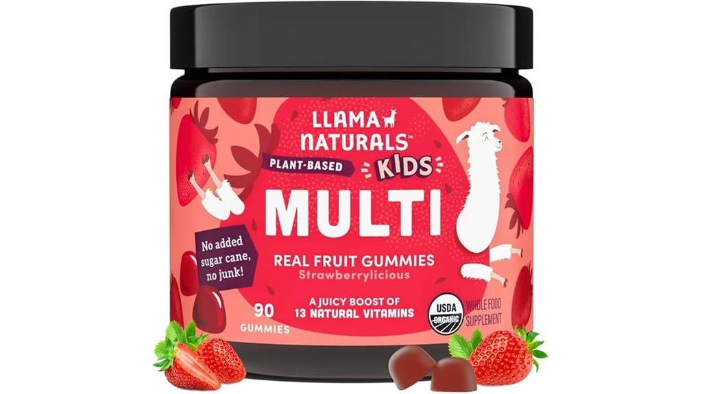 vegan organic kids gummies