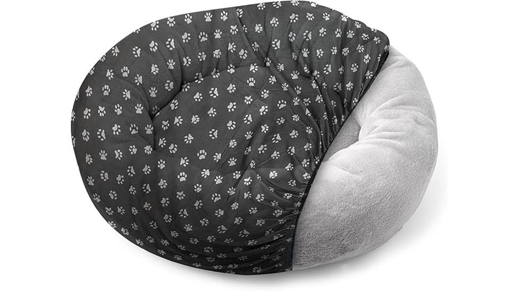 washable round dog bed cover