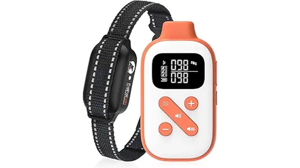 waterproof rechargeable dog collar