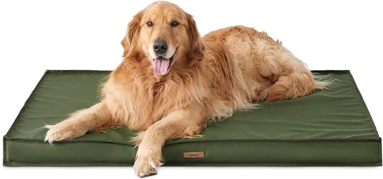 waterproof removable dog bed