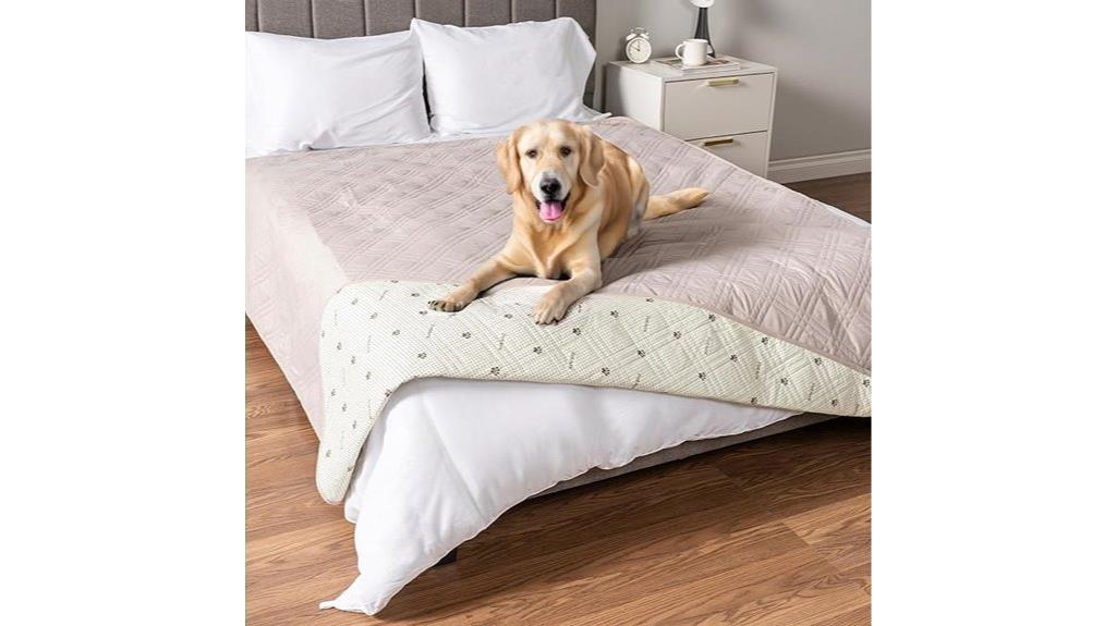 waterproof reversible dog bed