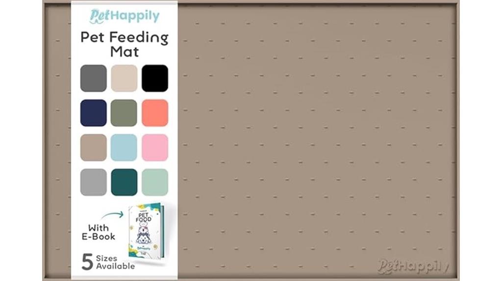 waterproof silicone dog mat