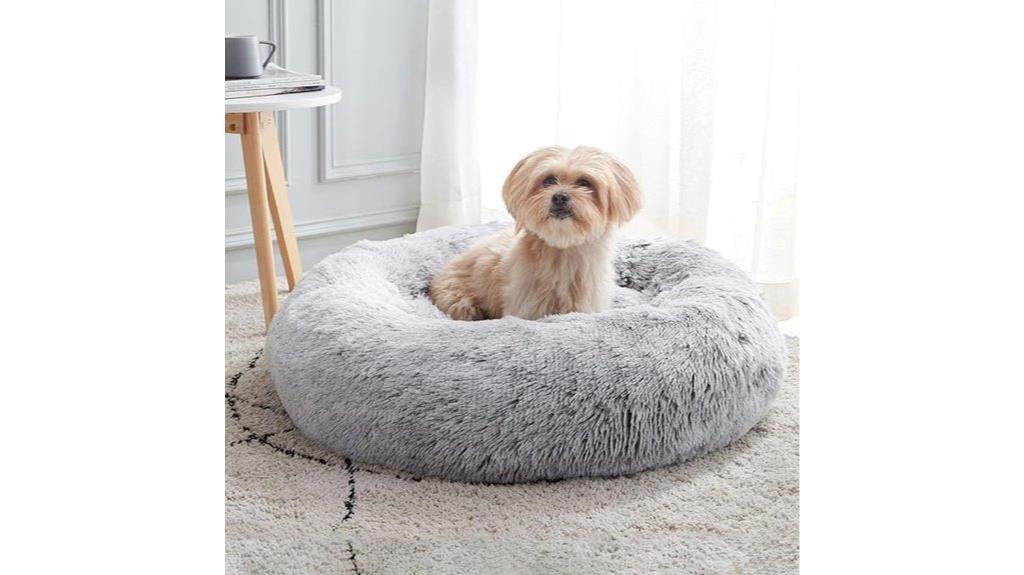 western style calming pet bed
