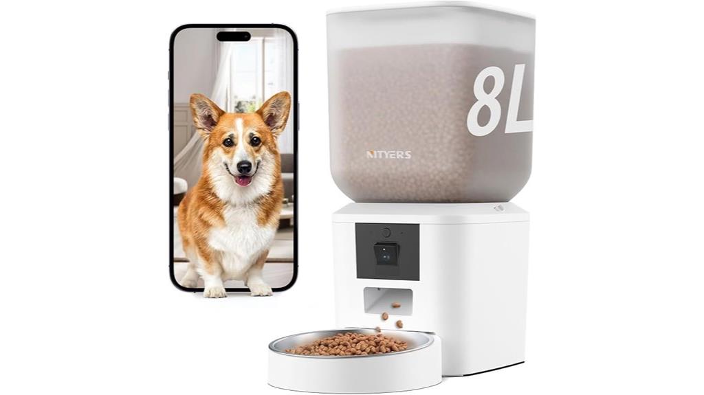 wifi enabled pet feeding system