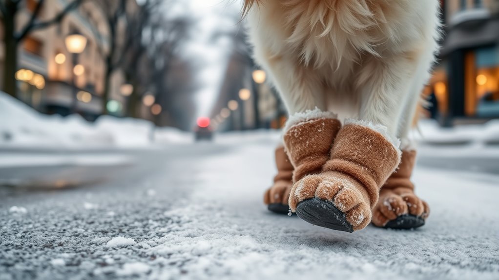 winter paw care