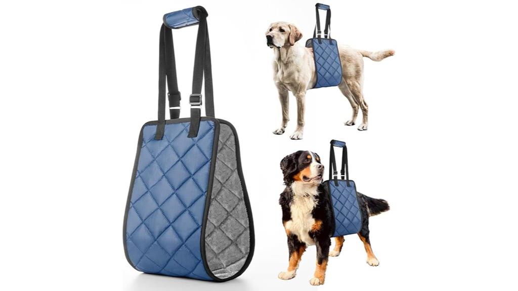 adjustable large dog harness