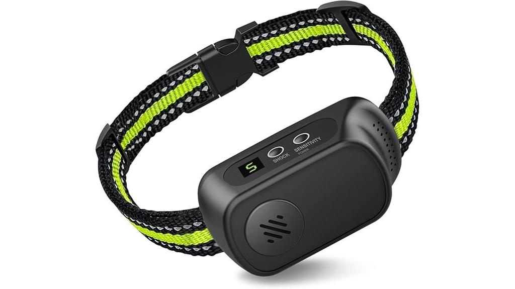 adjustable rechargeable bark collar