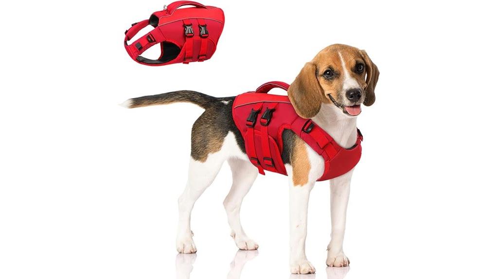 adjustable ripstop dog vest