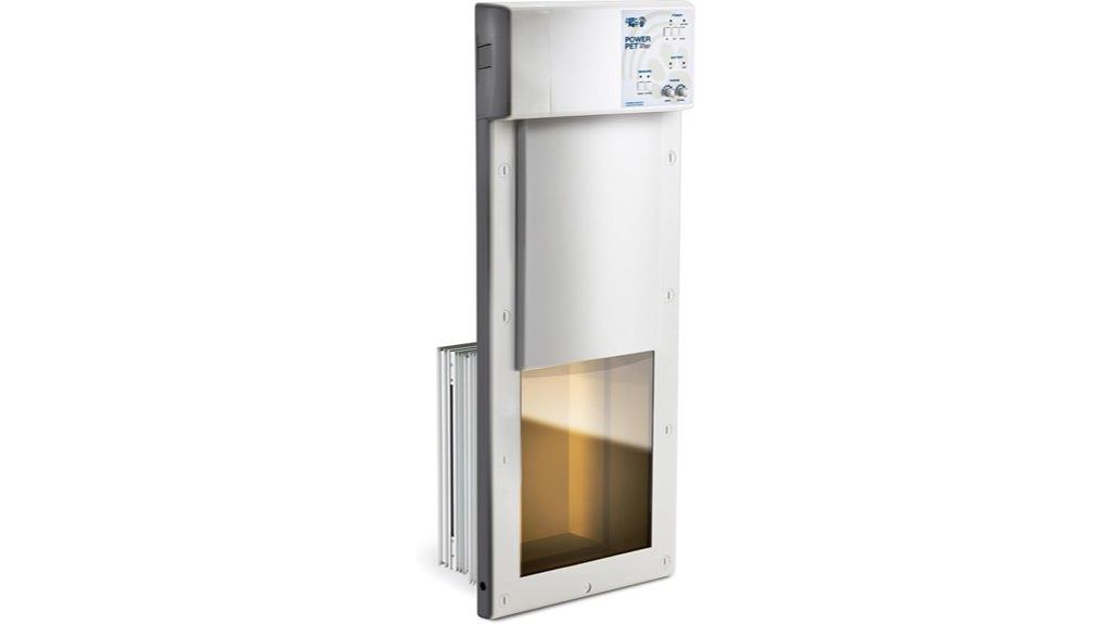automatic wall mount pet door